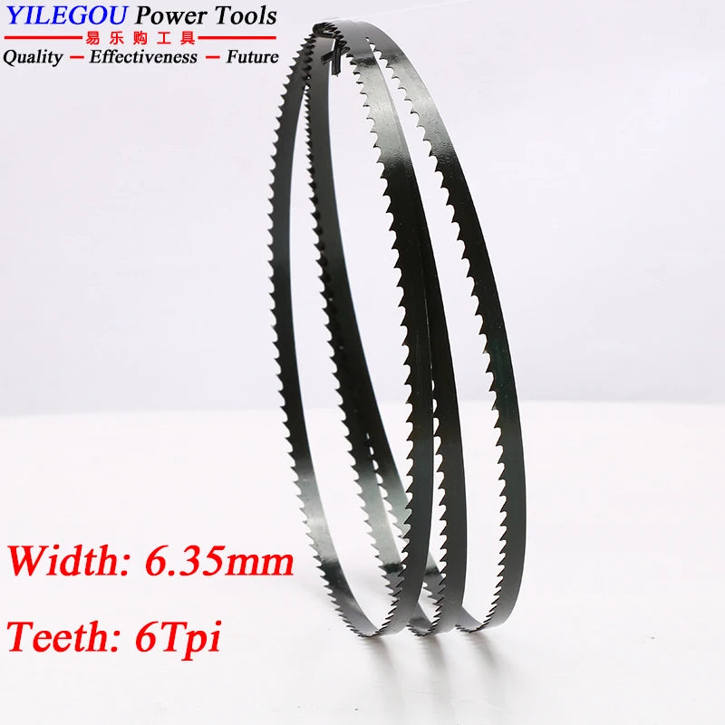 3Pcs 8" 9" 10" Band Saw Blades. 1400 1425 1570 1750Mm Woodworking Bandsaw Blade 6, 14Tpi Cutting Curve. 3 6.35 9.5Mm Saw Blades