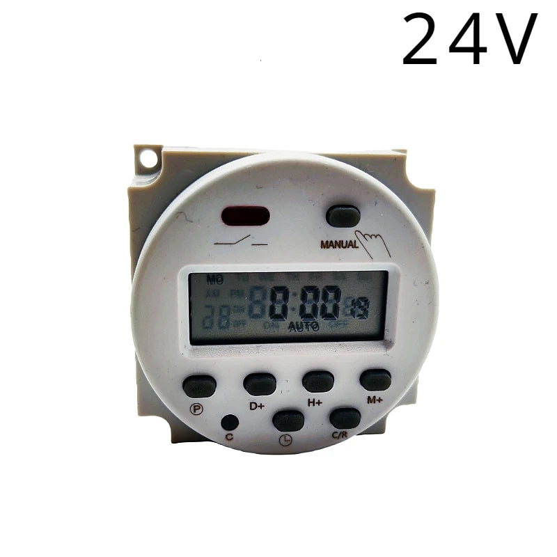 CN101A 12V/24V/110V/220V Single and Double Countdown Micro Cycle Time Control Switch Timer Controller Min Control 16A