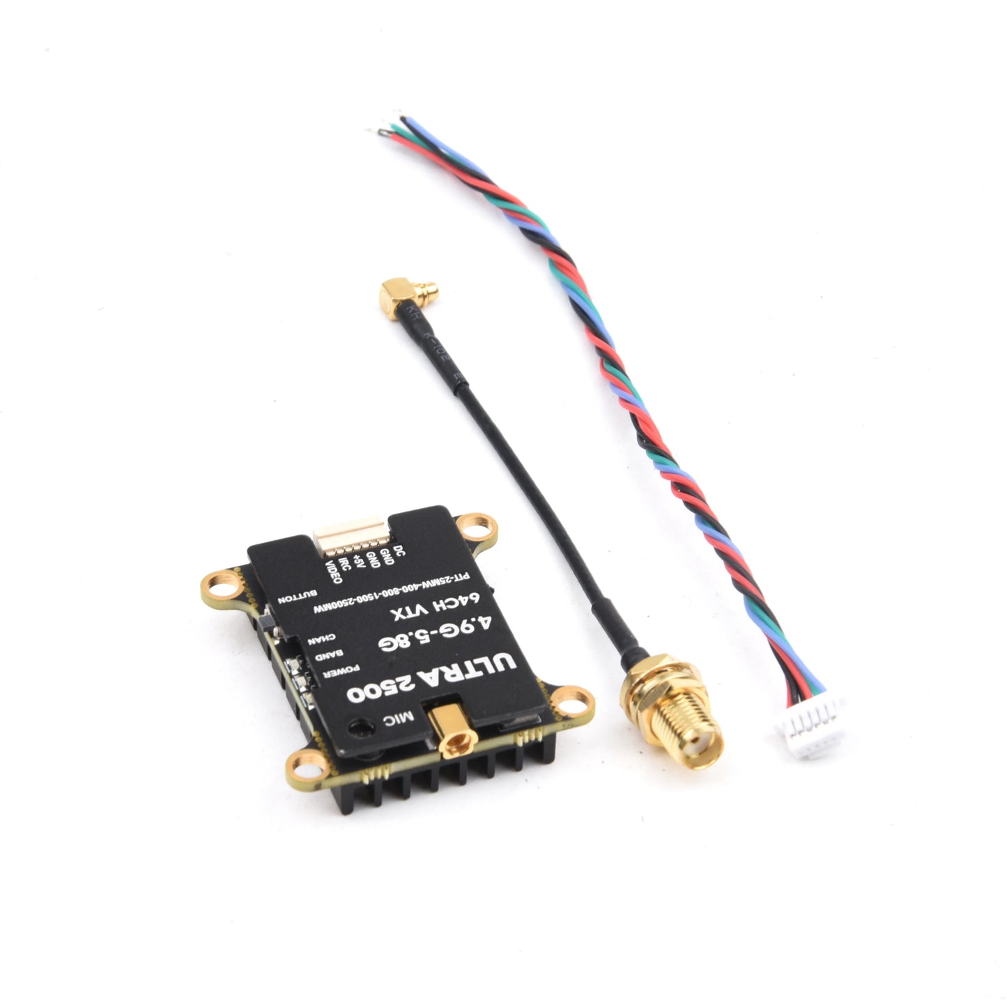 VTX2W5 5.8GHZ 1.6W / 2.5W 64CH FPV VTX Transmitter & 1500TVL / 1800TVL / 2000TVL Camera Receiver UVC for FPV RC Camera Drone