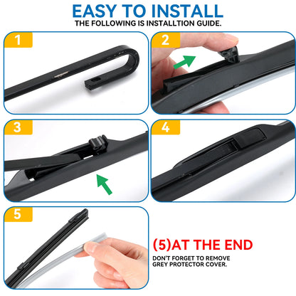 Erick'S Wiper 3Pcs Front Wiper Blades Set for Toyota FJ Cruiser 2006 - 2023 Windshield Windscreen Window Rain Brushes 14"16"14"