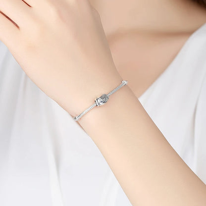 Original 925 Sterling Silver Charm Bead Love Dog Cat Paw Panda Firefly Pendant Charms Fit Bracelets Necklaces Women Jewelry