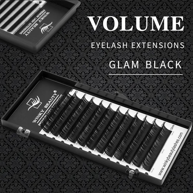 Individual Eyelash Extension B/C/CC/D/DD Faux Mink Cilias Soft Eye Lash Extension 3D Russian Volume Lashes Makeup