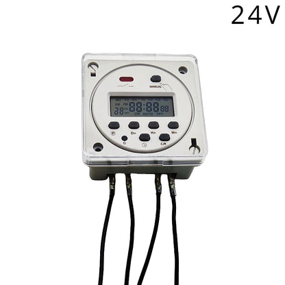 CN101A 12V/24V/110V/220V Single and Double Countdown Micro Cycle Time Control Switch Timer Controller Min Control 16A
