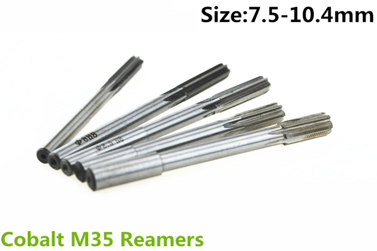 7.5-10.4Mm H8 Chucking Cobalt M35 Reamers You Can Chose Size You Want