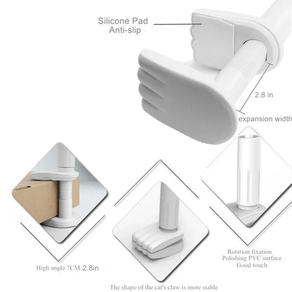 Desktop Phone Tablet Stands 130Cm Tablet Holder Adjustable Mount for Tablet 4.0 to 11 Inch Bed Tablet PC Stand Metal Support