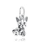 Original 925 Sterling Silver Charm Bead Love Dog Cat Paw Panda Firefly Pendant Charms Fit Bracelets Necklaces Women Jewelry