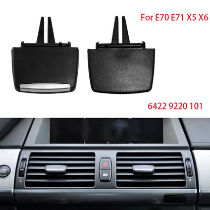 For BMW X5 X6 E70 E71 Air Conditioning Vent Toggle Piece Outlet Card Pad Clip Repair Bag Wind Direction Adjustment Plectrum Knob