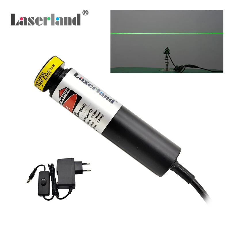 532Nm Green Laser Line Module Generator Projector Swamp Haunted House Effects