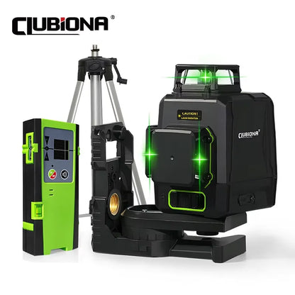 CE Certificated 3D New ABS and PC Shell Shockproof Lines Laser Level with 5200Mah BATTERY Work Separately Laser Lines
