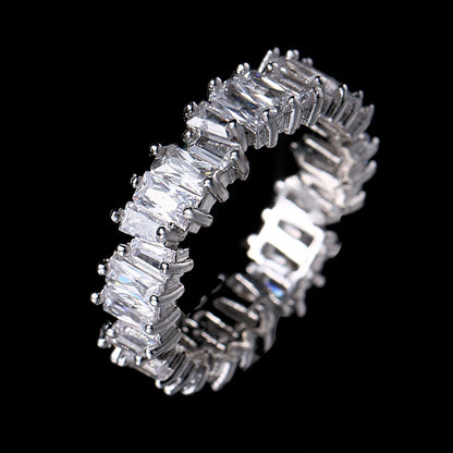Women'S Luxury Wedding Ring with AAA Cz Fashion Party Jewelry Charm New Arrival