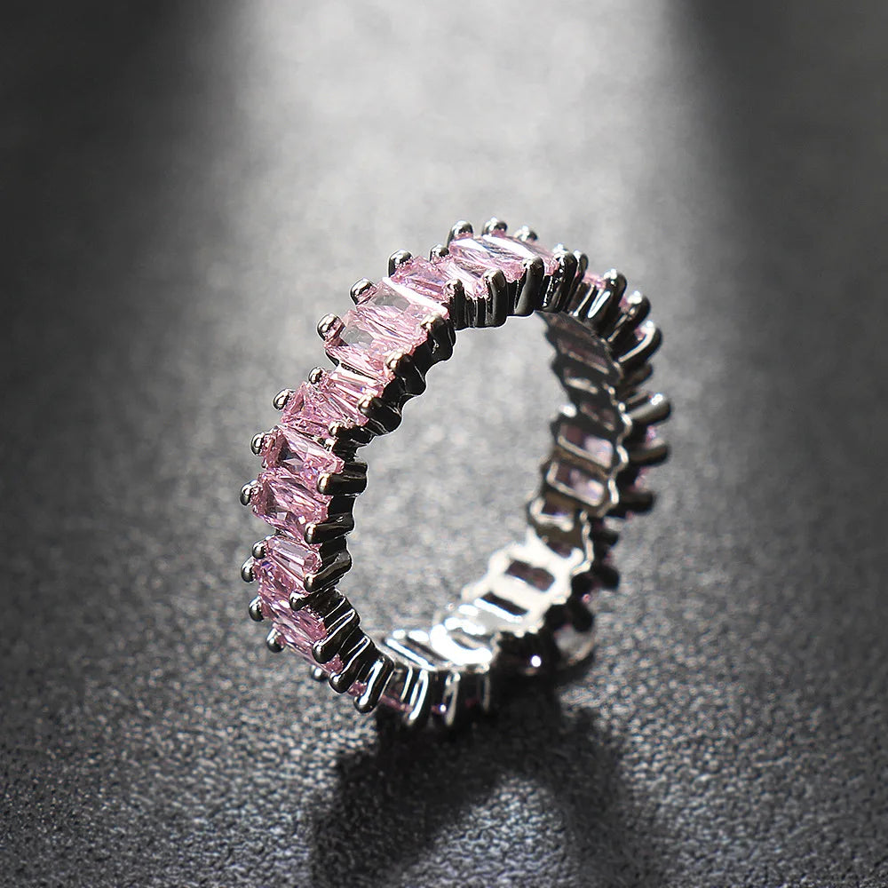Women'S Luxury Wedding Ring with AAA Cz Fashion Party Jewelry Charm New Arrival