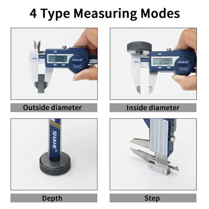 Hardened Stainless Steel 0-150 Mm Digital Caliper Messschieber Caliper Electronic Vernier Micrometro