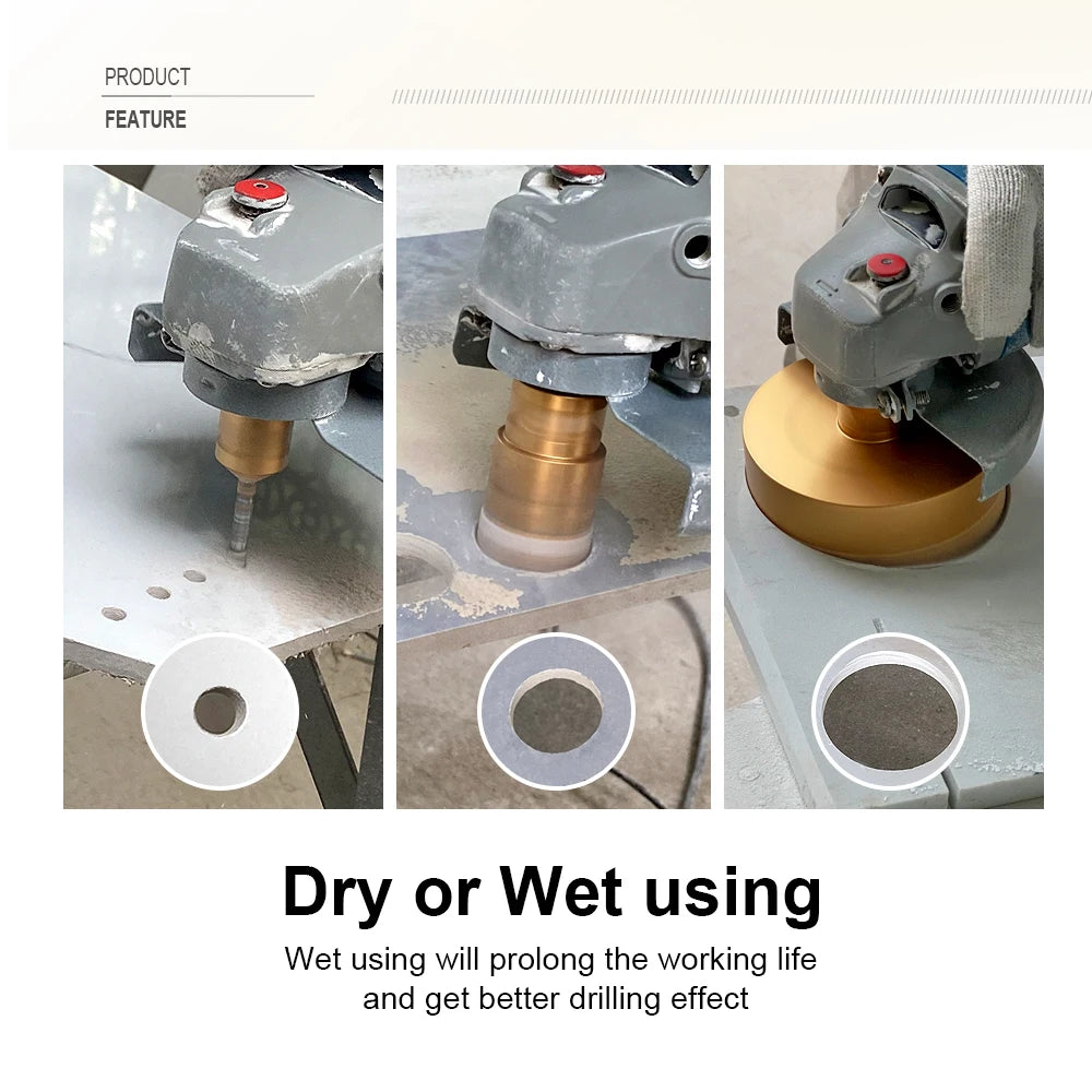 1Pc Diamond Drilling Crown Core Bits Ceramic Tile M14 Thread Hole Saw Marble Porcelain Stoneware Drill Bit Dia6-115Mm
