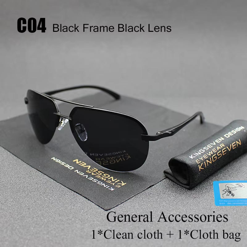 Aluminum Magnesium Polarized Sunglasses Men Driver Mirror Sun Glasses Male Fishing Female Eyewear for Men