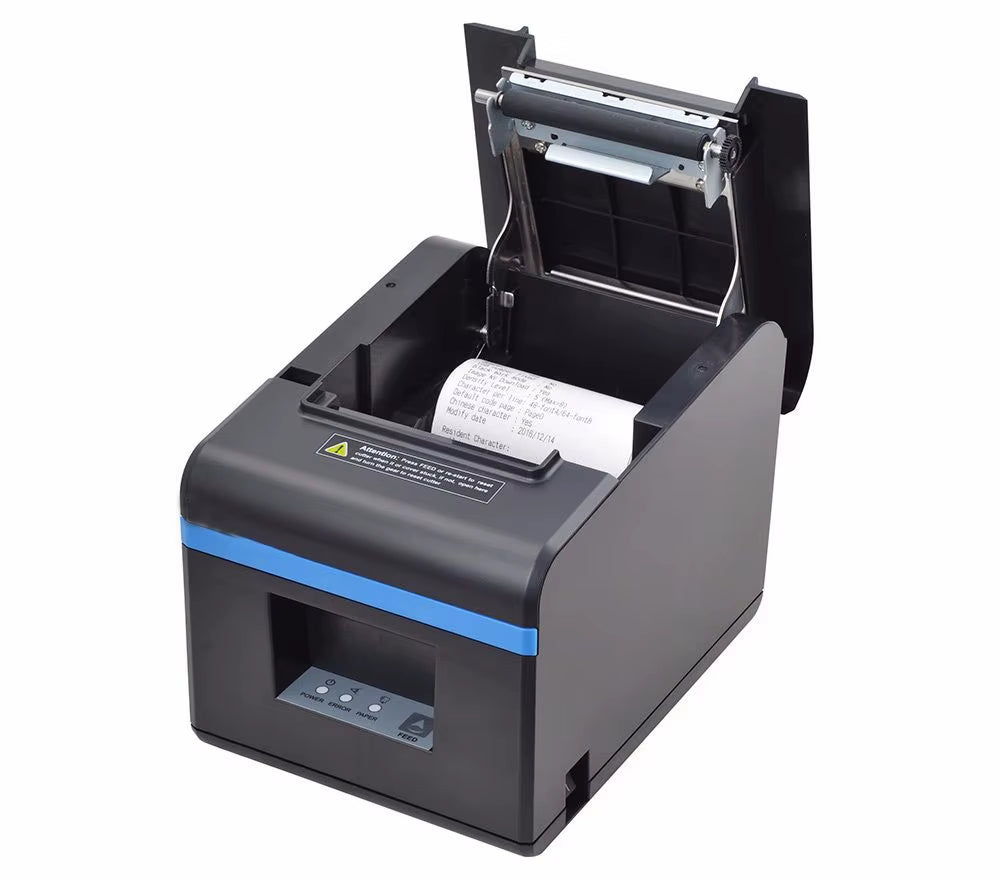80Mm Auto-Cutter Thermal Receipt/Bill Printer 200MM/S POS with Usb/Ethernet/Bluetooth/Wifi for Kitchen/Restaurant