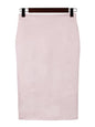 Sexy Multi Color Suede Midi Pencil Skirt Women 2024 Fashion Elastic High Waist Office Lady Bodycon Skirts Saias