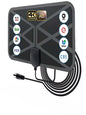 4K TV Antenna Indoor for All Digital TV 30DB High Gain Booster DVB-T/T2 Cable TV Antena 500Miles UHF VHF DTV Antennas Aerial