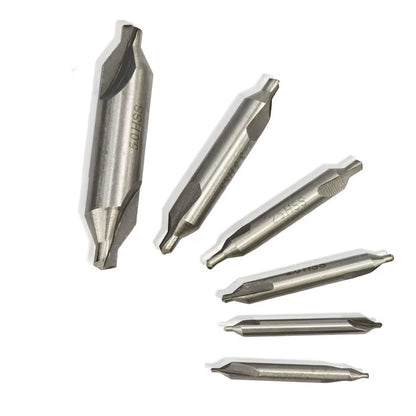 HSS Center Drills Bit 60 Degree Metal Drill Bit Power Tools Hole Drilling Hole Cutter 1.0/1.5/2.0/2.5/3.0/3.5/4.0/5.0Mm