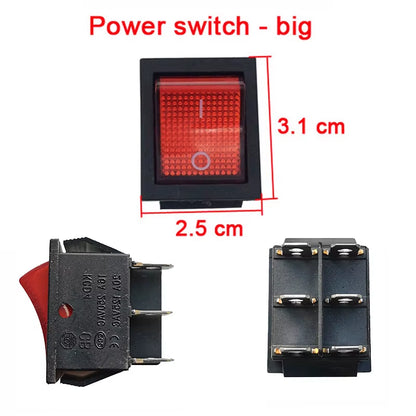 Electric Cars for Kids Electrical Car Switch Toy Car Electric Motorcycle Switch Remote Control Car Switch Motorcycle Accessories