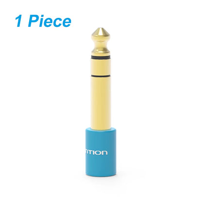 6.5Mm to Jack 3.5Mm Microphone Audio Plug for Amplifier Electric Guitar Adapter Aux Cable 3.5 Jack 6.35 Converter 2Pcs