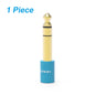 6.5Mm to Jack 3.5Mm Microphone Audio Plug for Amplifier Electric Guitar Adapter Aux Cable 3.5 Jack 6.35 Converter 2Pcs