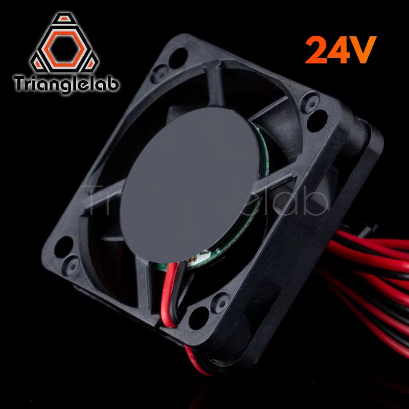 R  3D Printer Part DC 12V/24V 2P 4010 40*40*10Mm Brushless Fan Cooler 4010S Cooling Fan with 100Mm Cable