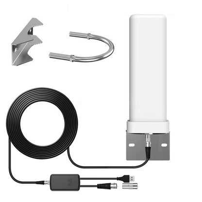 Leading-High Quality Outdoor Digital TV Antenna Outdoor High Definition Digital Smart TV 4K 1080P ATSC Amplifier TV Antenna, Dur