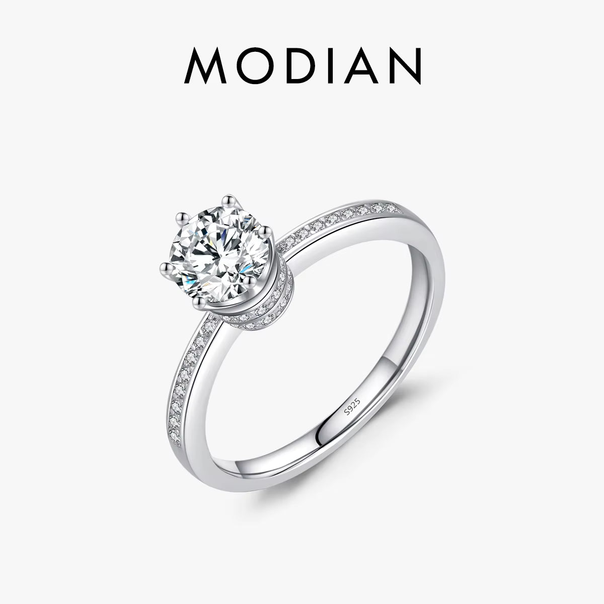 2024 NEW Design Fashion Jewelry Luxury Women Engagement Ring 925 Sterling Silver 5A Zircon Wedding Crown Rings