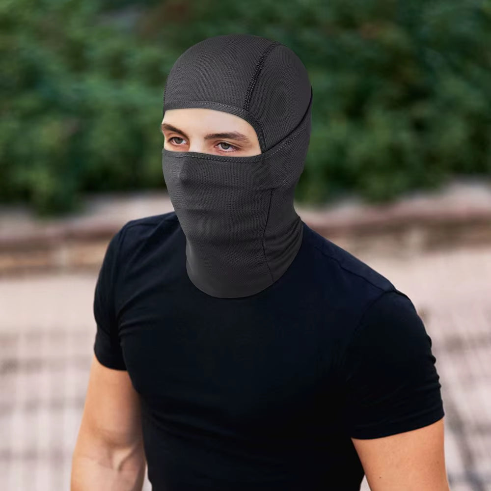 Camouflage Quick-Dry Balaclava Cap Windproof Breathable Mask Tactical Airsoft Paintball Full Face Cover Hats Beanies Men Women