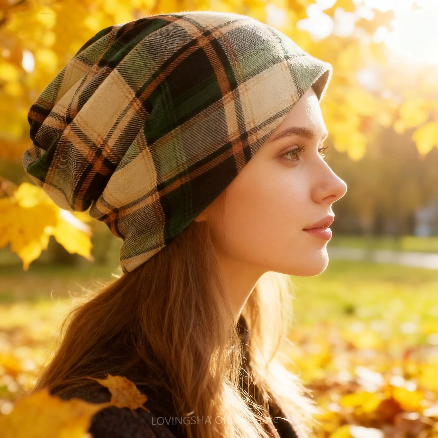 Brand Autumn Winter Hats for Women Plaid Design Contrast Color Ladies Hat Skullies and Beanies Men Hat Unisex HT022