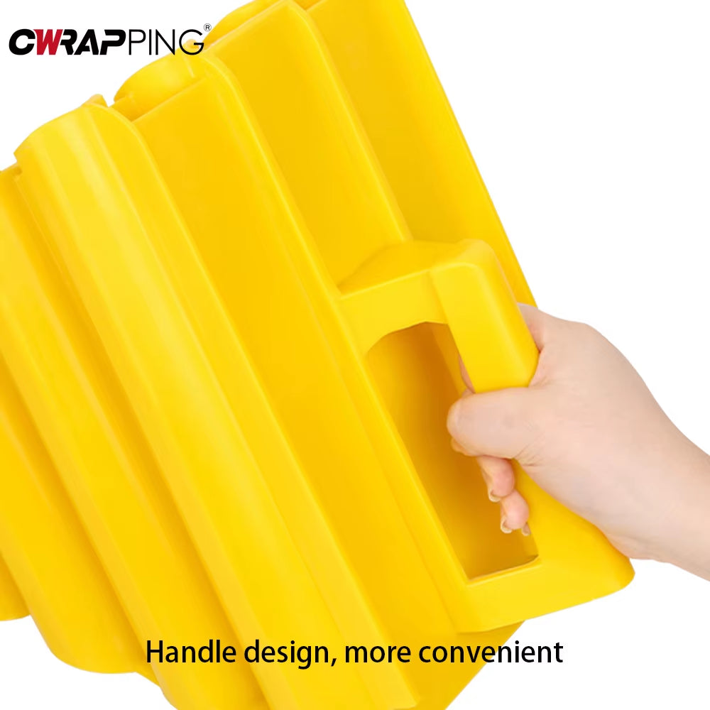 Car Multipurpose Anti-Slip Wheel Chock Portable Tire Chocks Wear-Resistant Tire Stopper Wheel Stopper for Trucks Car Accessories