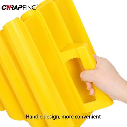 Car Multipurpose Anti-Slip Wheel Chock Portable Tire Chocks Wear-Resistant Tire Stopper Wheel Stopper for Trucks Car Accessories