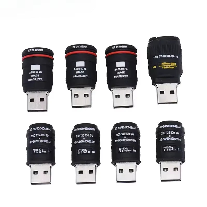 Hot Selling Camera Shape USB Flash Memory Stick Thumb Drive 64GB/32GB /16GB Memory Stick Flash Card Photography Gifts