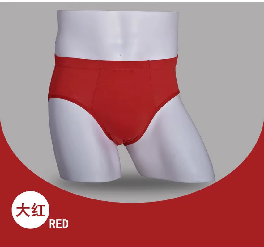 Top Qaulity ! Men Briefs Underwear Underpant Bamboo Fiber Brief 5Pcs/Lot Free Shipping