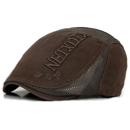 HT953 Berets Cotton Flat Advance Driver Flat Cap Men Casual Sun Hats Korea Style Spring Summer Women Men Beret Hats