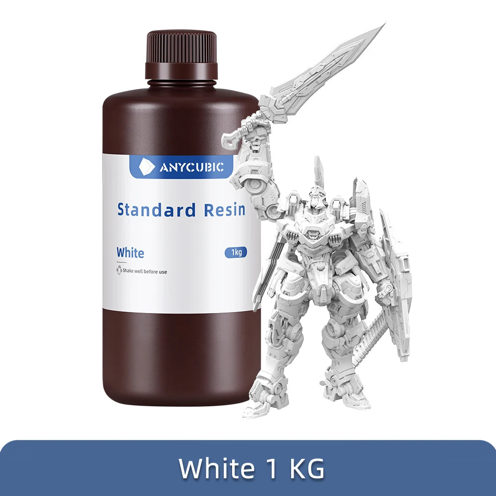 1Kg/10Kg Liquid Photopolymer Standard Resin 405Nm UV Resin for 3D Printer LCD Printing Resin Material for Photon Mono