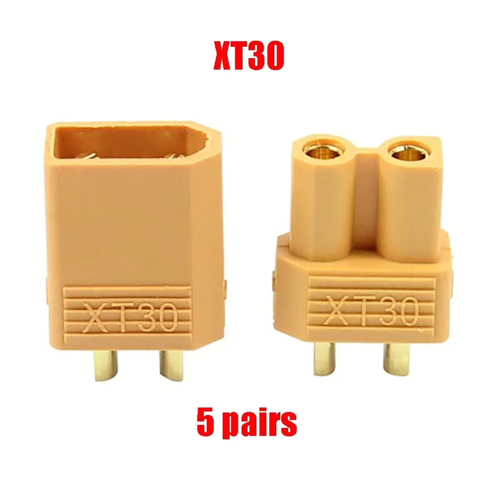 Wholesale 10PCS XT90 XT60 XT-60 XT30 T Plug Male Female Bullet Connectors Plugs for RC Lipo Battery Rc Drone Airplane Car Boat