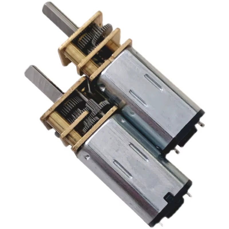 DC 3V/6V/12V N20 Mini Micro Metal Gear Motor with Gearwheel DC Motors 15/30/50/60/100/200/300/500/1000RPM