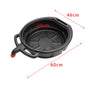 6/8/10L Oil Receiving Basin Oil Change Drain Pan Cleaning Oil Drain Container Leakproof for Car Motorcycle Auto Repair Tool
