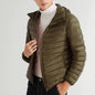 Man 90% Duck down Hooded Jacket Winter Autumn Coat Men Ultra Light Jackets Warm Outwear Parkas Outdoors Campaign Clothes
