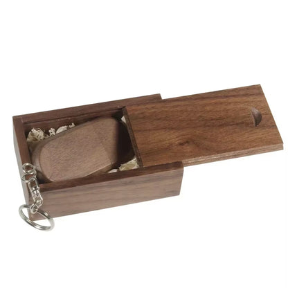 Personality Gift Wood Creative Pen Drive LOGO Customized U Disk USB 2.0 Pendrive 4GB 8GB 16GB 32GB 64GB 128GB