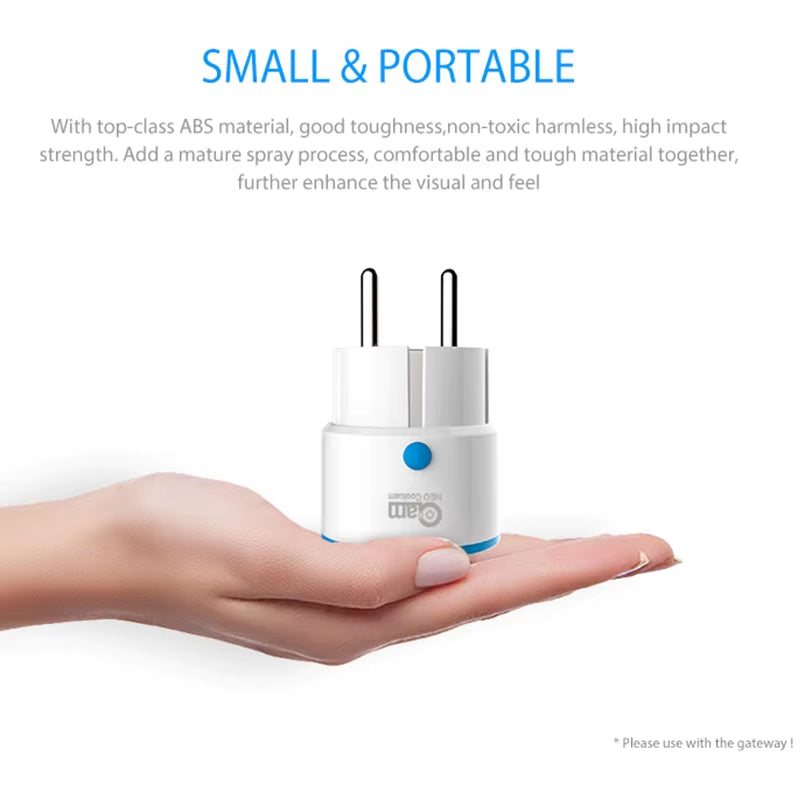 NEO  ZWAVE plus EU Smart Power Plug Socket Home Automation Alarm System Z Wave 868.4Mhz Video Frequency