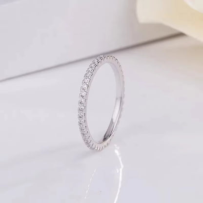 CC Rings for Women Bridal Wedding Jewelry Engagement Party Ring White Gold-Color Silver Plated Drop Shipping Anel CC709