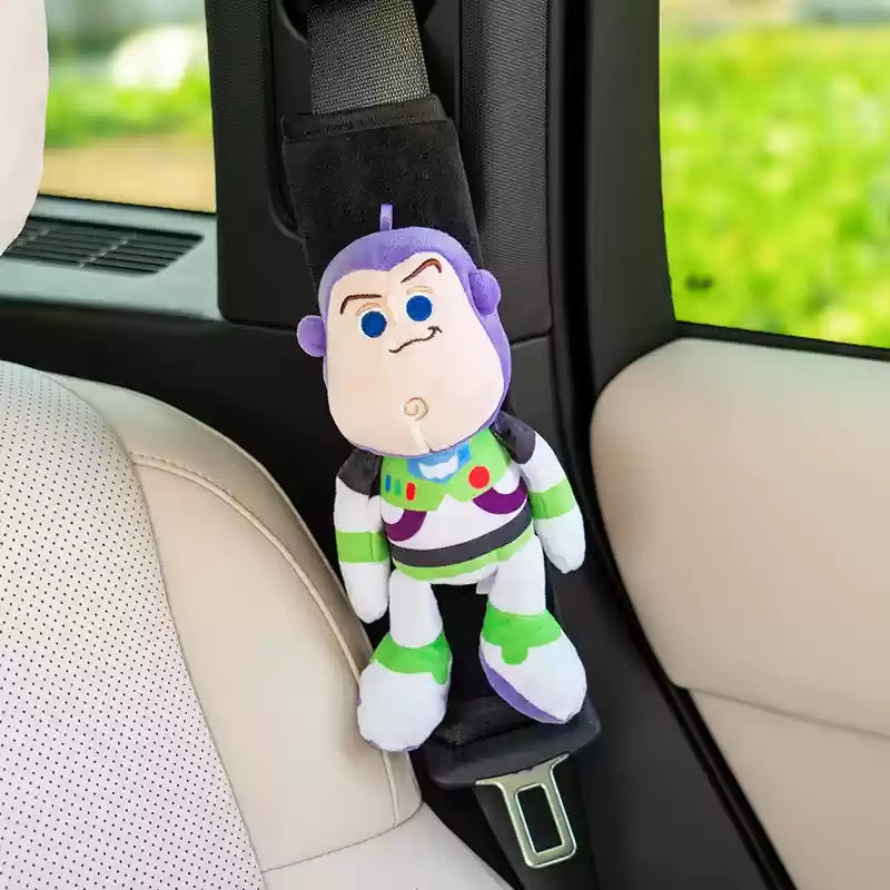 Cute Cartoon Image Car with Shoulder Protection Cover Car Shoulder Protection with Interior Decoration with Protective Cover