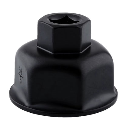 27Mm 32Mm 36Mm Socket Wrench Auto Car Oil Filter Wrench Socket Remover Tool 36Mm 6 Flute for BMW Audi VW High Quality