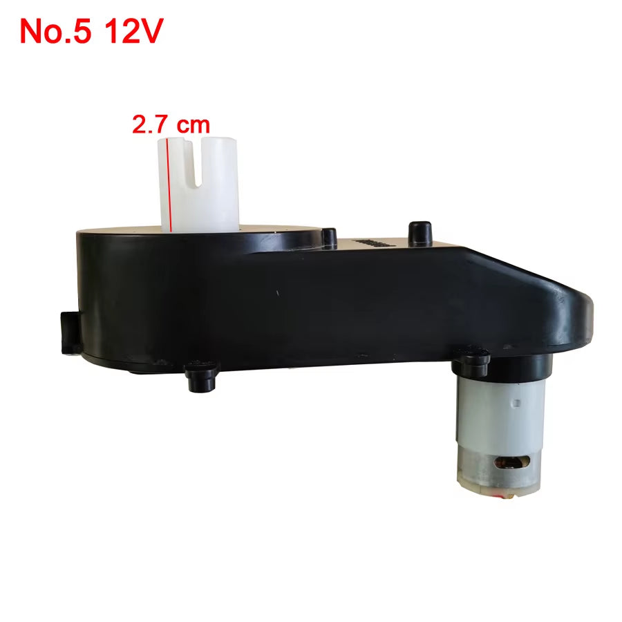 Children Electric Car Steering Gearbox with Motor,Steering Motor for Remote Control Car,Toy Car Steering Gear Box with Engine
