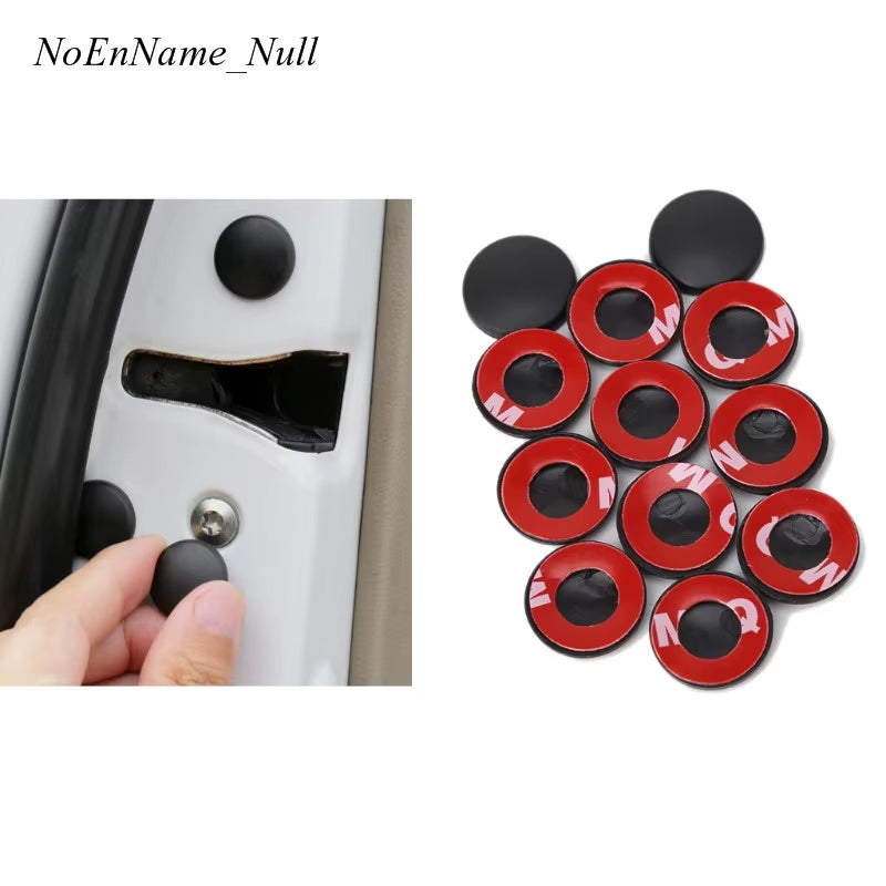 12Pcs/Lot Door Lock Screw Protector Cover for Toyota Land Cruiser 200 Prado FJ150 RAV4 Corolla Camry Highlander Accessories