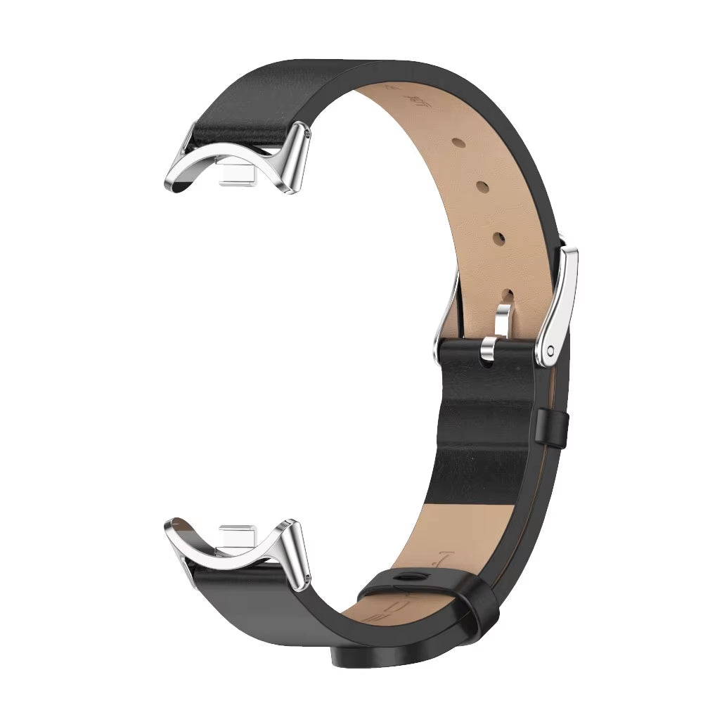 Strap for Mi Band 10 9 8 7 6 5 4 3 Bracelet Silicone Wristband for Xiaomi Mi Band 8 Metal Strap for Mi Band 7 Watchband Leather