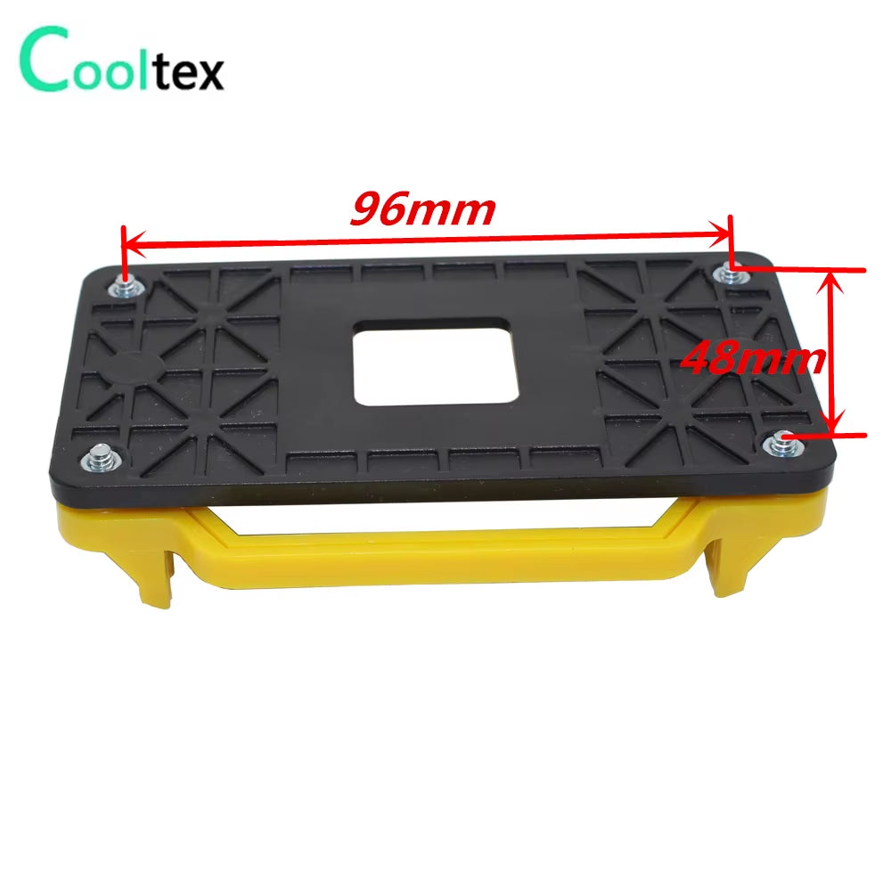 1Pcs CPU COOLER Bracket Motherboard Back Plate for AMD AM2/AM2+/AM3/AM3+/FM1/FM2/FM2+/940 Install the Fastening