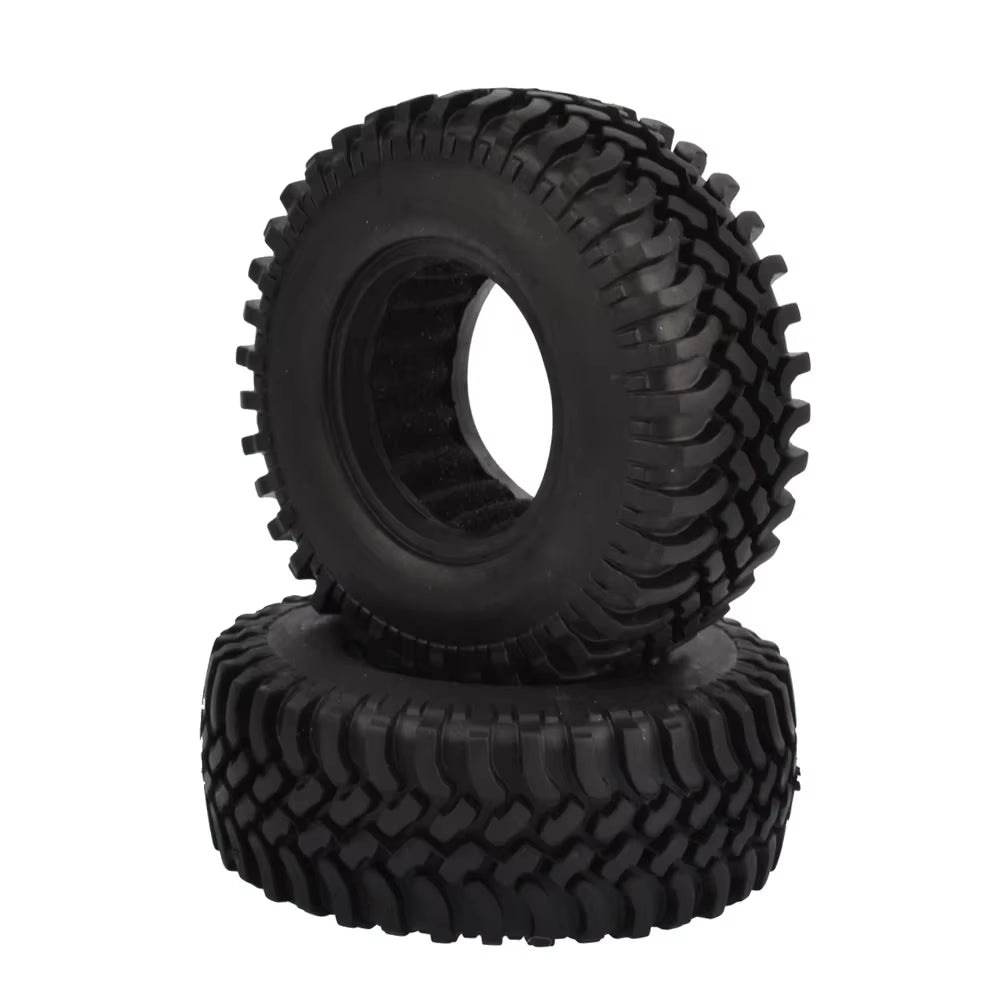 4PCS 100Mm 1.9 Inch Rubber Tires with Foam Inserts for 1:10 RC Rock Crawler Axial SCX10 D90 D110 Tamiya CC01 1.9 Inch Tyres